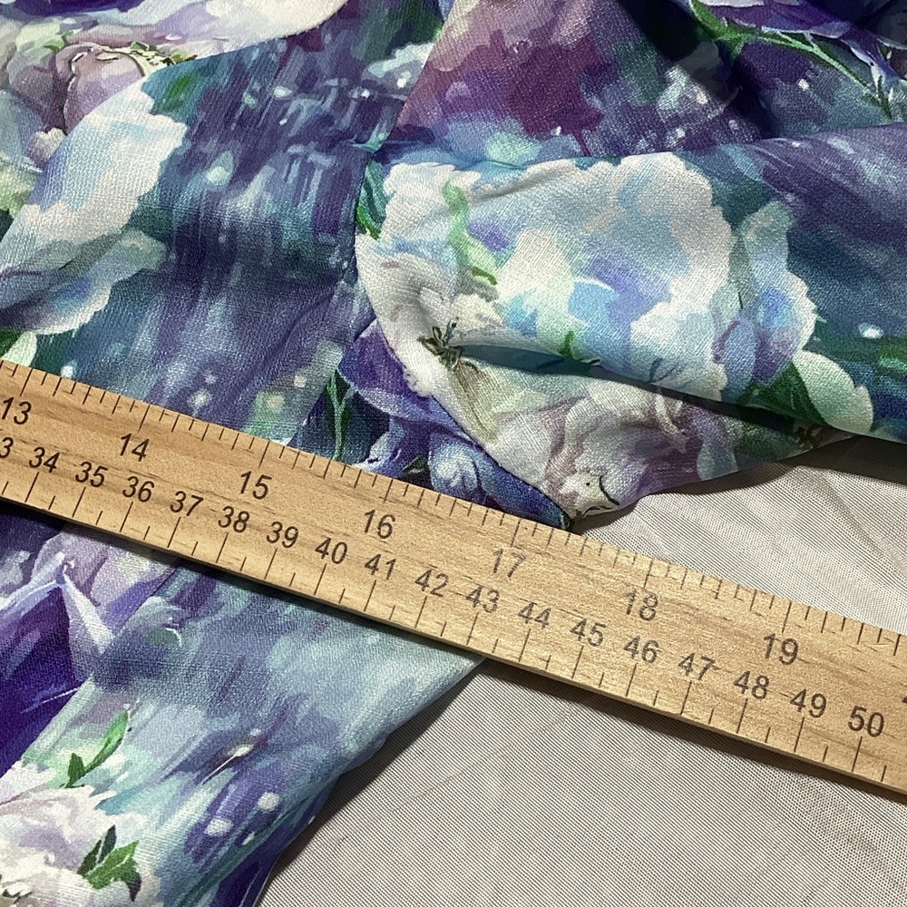 NWT Dahlia Mac Phee floral Maxi Dress in Blue and White - Picture 15 of 16